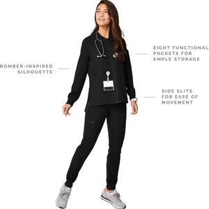 Figs Bellery Scrub Jacket